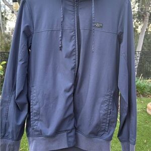 Travis Mathew Navy Windbreaker Jacket Size Small